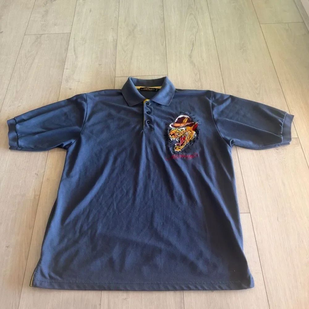 Ed Hardy by Christian Audigier men’s polo shirt size XL